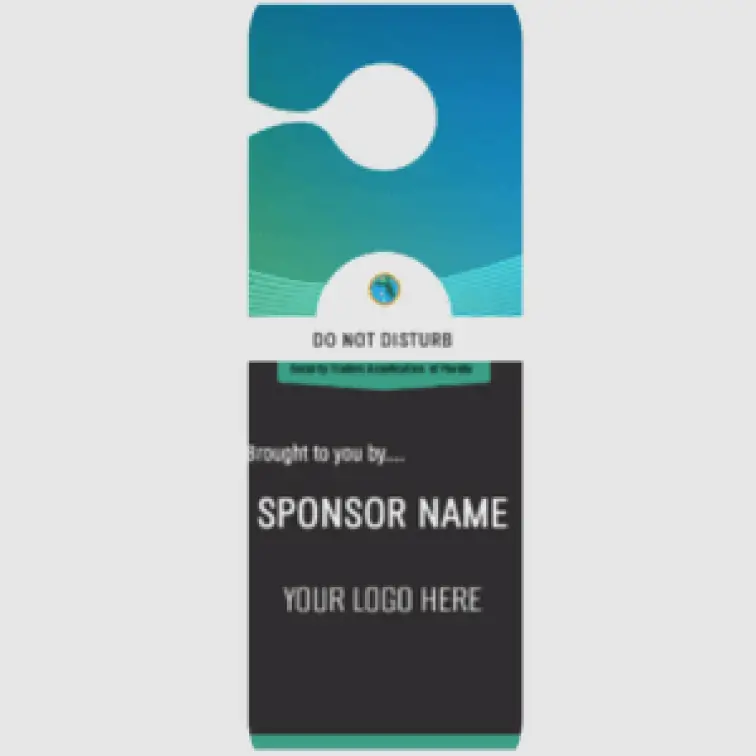 Do Not Disturb Sign Sponsor